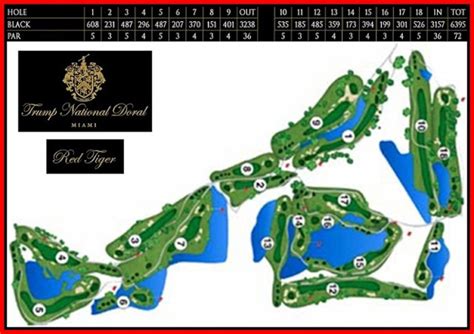 The Florida Golf Course Seeker: Trump National Doral Golf Club - Red Tiger