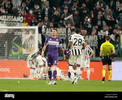 Juventus Fc Acf Fiorentina Allianz Stadium Turin Italy Stock Photo Alamy