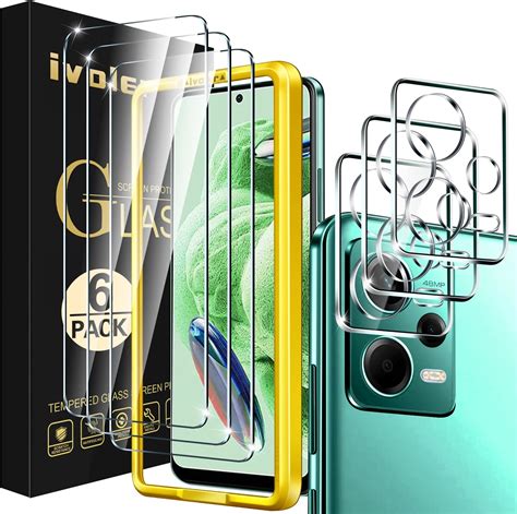 ivoler 3 Pièces Film Protection écran en Verre Trempé pour Xiaomi Poco