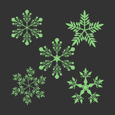 Christmas snowflakes clipart design 26273390 Vector Art at Vecteezy