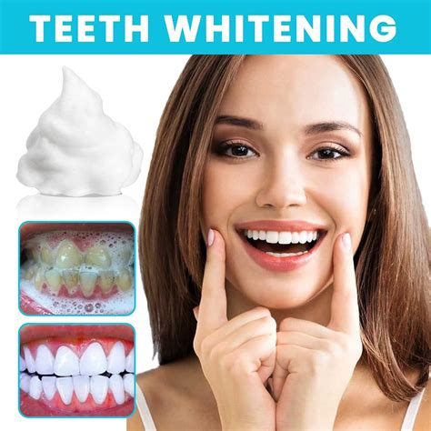 Teethaid Mouthwash 3 Pcs Teeth Whitening Kit Mousse Foam Toothpaste