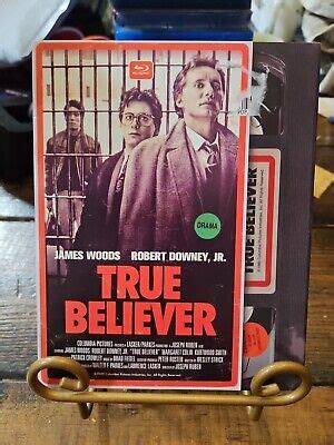 True Believer Blu Ray 1989 VHS Look Slipcover 683904632807 EBay