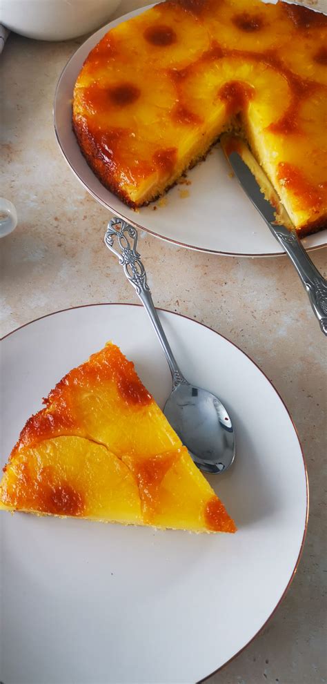 Gâteau à l Ananas Caramélisé La Cuisine de Lya