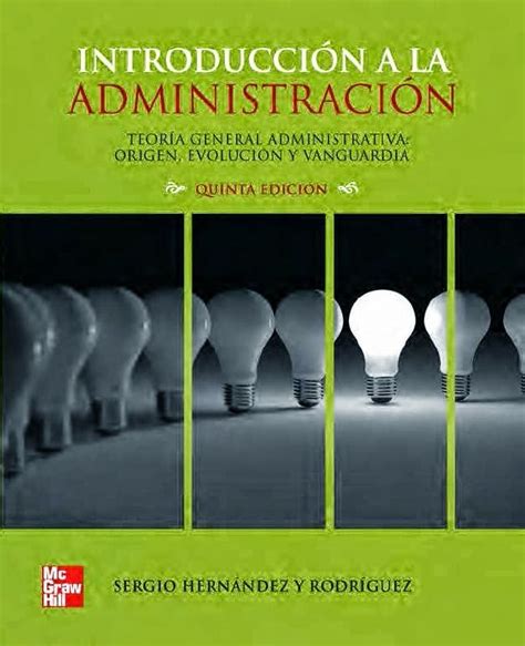 Libros Revistas Y Mucho Mas Introducci N A La Administraci N