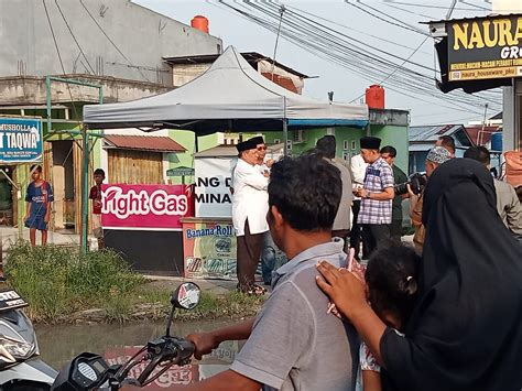 Pj Gubri Dan Pj Bupati Kampar Tinjau Jalan Rusak Di Desa Tarai Bangun