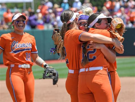 Clemson Vs Oklahoma State Softball In Ncaa Super Regional Game Times