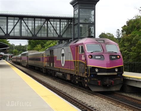 Mbta Inbound Commuter The Nerail New England Railroad Photo Archive