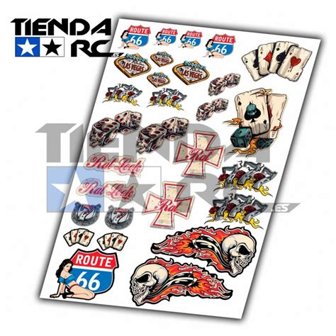 Rat Look Decal Set Tienda Rc