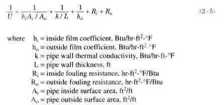 Overall Heat Transfer Coefficient - Oil & Gas Process Engineering