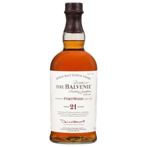 The Balvenie® Portwood 21 Year Old Single Malt Scotch Whisky 750 Ml Fry’s Food Stores