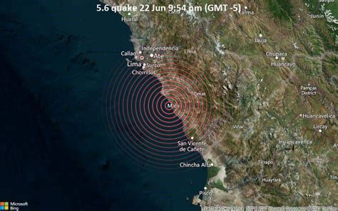 Cañete Temblor De Magnitud 4 Sacude Lunahuana Infobae