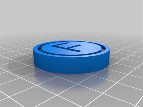 Free Stl File F Coin 🪙・model To Download And 3d Print・cults