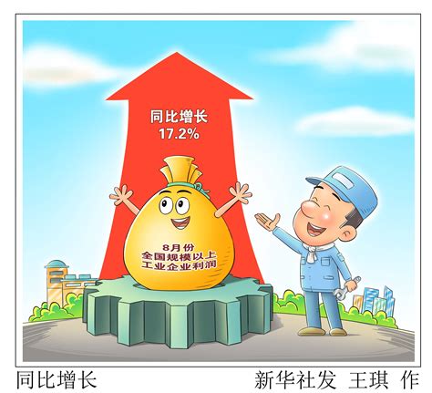 （图表·漫画） 新华全媒 同比增长新华社利润企业