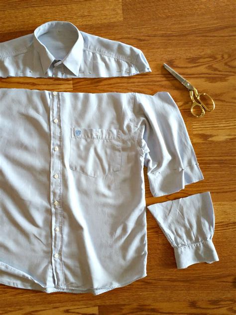 Diy Men S Shirt To Peasant Blouse Tutorial Blouse Tutorial Peasant