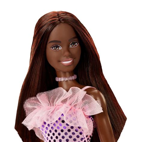 Barbie Glitz Doll in Pink Metallic Dress - Entertainment Earth