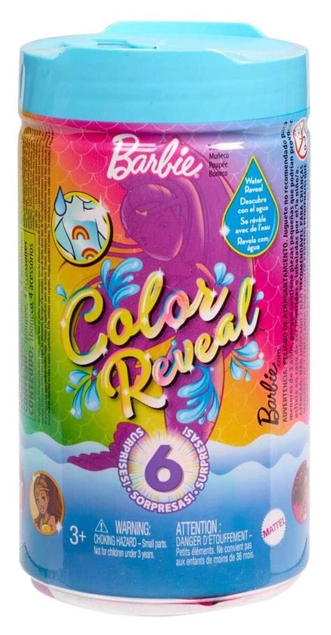 Barbie Color Reveal Chelsea Kolorowa Syrenka HCC75 1 Lalka Lalka