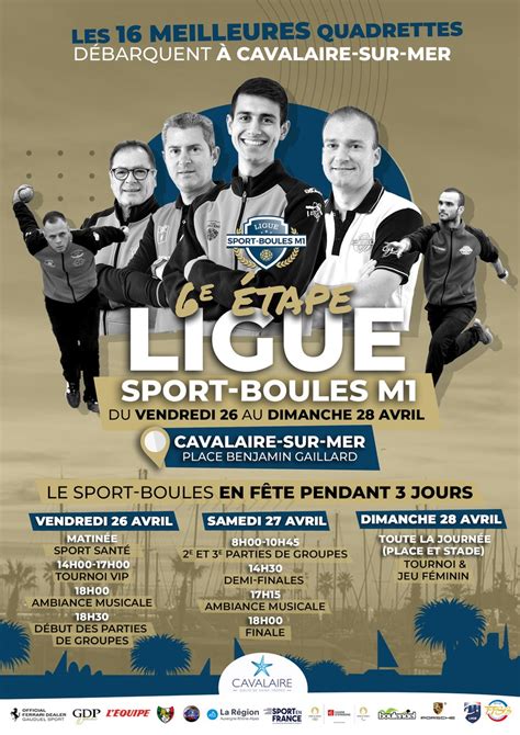 Me Tape De La Ligue Sport Boule M Ville De Cavalaire