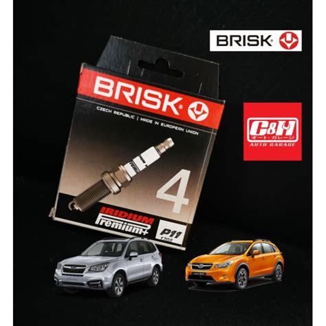 Brisk Iridium Premium Spark Plug For Subaru Xv Forester Fb Pcs