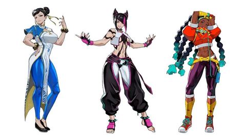 Chun Li Han Juri And Kimberly Jackson Street Fighter And 2 More