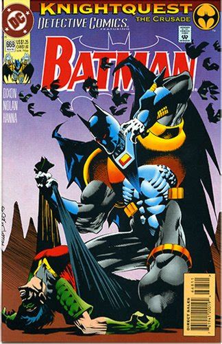 Detective Comics Featuring Batman Dc 668 Nov 93 Knightquest The