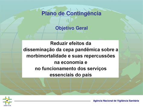 Ppt Plano De Conting Ncia Do Brasil Para Enfrentamento De Uma