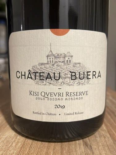 Chateau Buera Kisi Qvevri Reserve Vivino United Kingdom