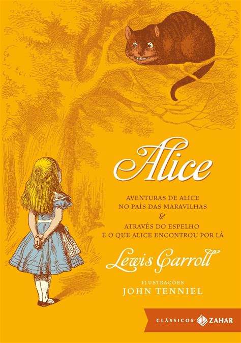 Capas de Livros Brasil Lewis Carroll Alice no País das Maravilhas