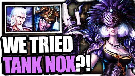 We Tried Tank Nox How Is This Okay Ranked Joust Smite Youtube