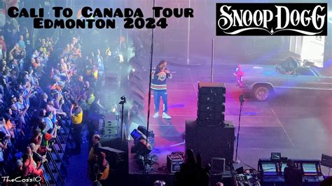 Snoop Dogg Performs Live On The Cali To Canada Tour In Edmonton