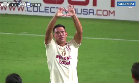 Yuriel Celi marcó el 1 0 de penal para Universitario América Deportes