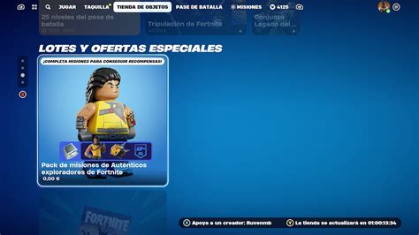 Cómo Conseguir Gratis La Nueva Skin Tai Explorador Completando Sus Misiones De Lego Fortnite