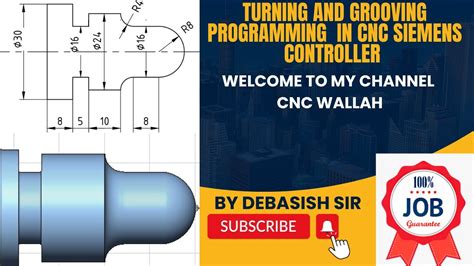 Turning And Grooving Programming In CNC SIEMENS Controller SINUMERIK