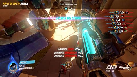 Sextuple Kill Overwatch Pharah Youtube