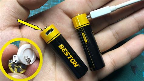 Whats Inside Aa Rechargeable Battery Youtube