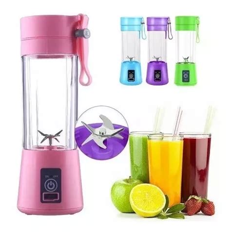 Vaso Licuadora Portatil Para Frutas Y Jugos Recargable Usb Mercadolibre