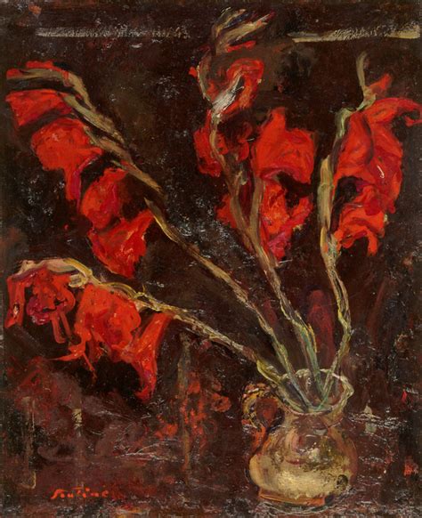 Gla Euls Rouges Soutine Huile Sur Toile X Cm Flickr