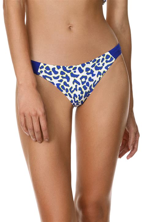 Maaji Magnetic Flirt Reversible Bikini Bottoms White Editorialist