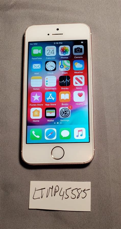 Apple IPhone SE 1st Gen 2016 Verizon Rose Gold 16GB A1662