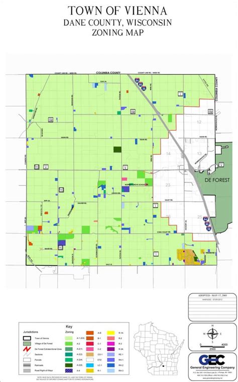 Maps Town Of Vienna Dane County Wisconsin