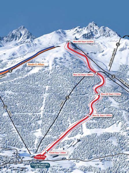 Courchevel Christens New 2023 World Championships Downhill - Ski News - Ski Chat