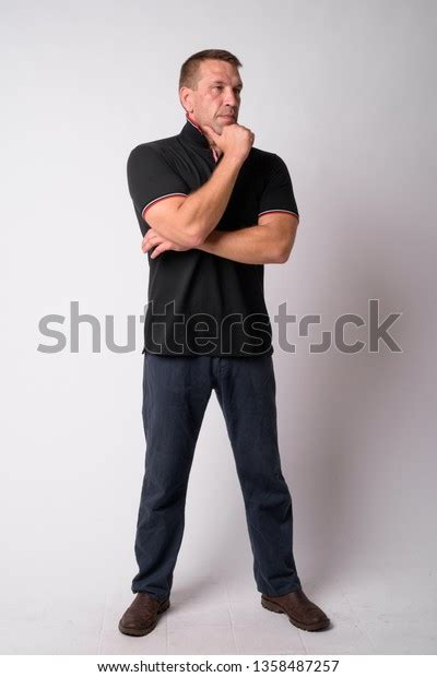 Full Body Shot Macho Mature Man Stock Photo Shutterstock