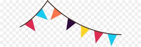 Bunting Banner Pennon png transparente grátis