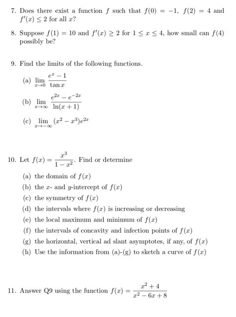 Solved Does There Exist A Function F Such That F Chegg