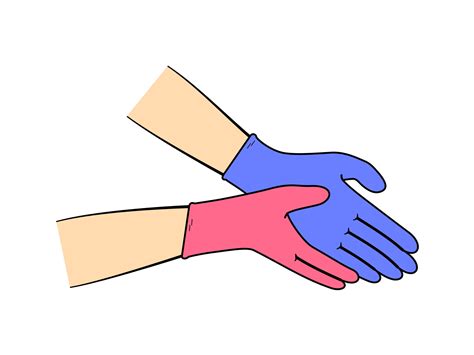 Disposable Latex Gloves Vector Illustration EPS 10 26286210 Vector