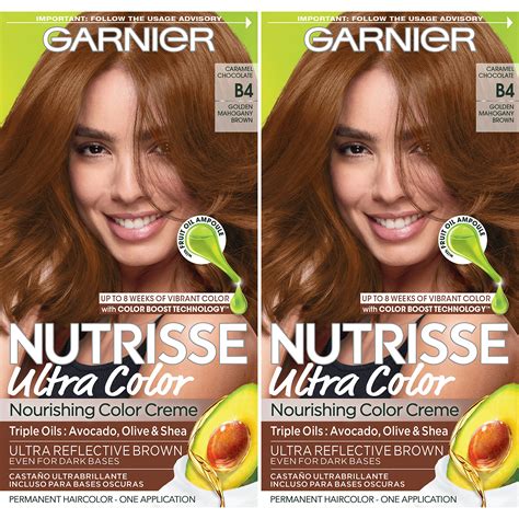 Nutrisse Ultra Color Golden Brown Hair Color Garnier Ph