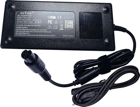 Eetao 3 Prong 58 8v Ac Dc Adapter Charger Compatible With