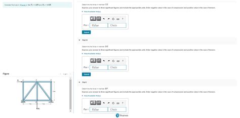 Solved Consider The Truss In Figure Set P Kn And Chegg