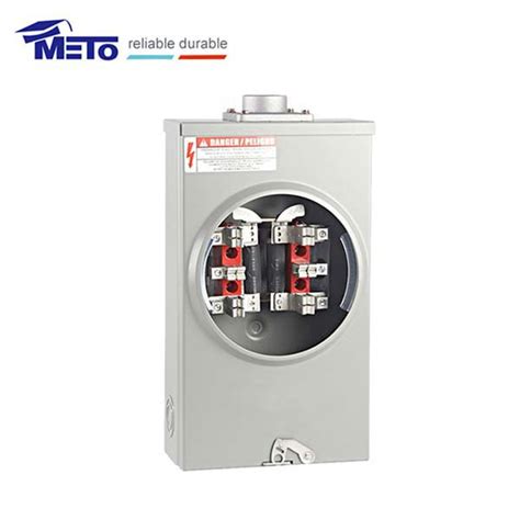 Watt Meter Socket Ringless Type 20amp Zhejiang Meto Electrical Co Ltd