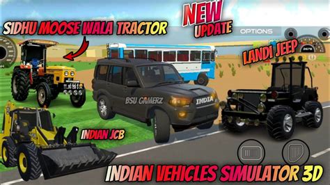 Finally Indian Vehicles Simulator 3d New Update Landi Jeep Indian JCB