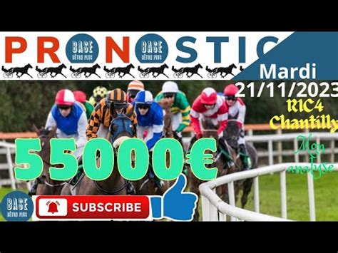 Pronostic Analyse Chantilly R C Du Mardi Youtube